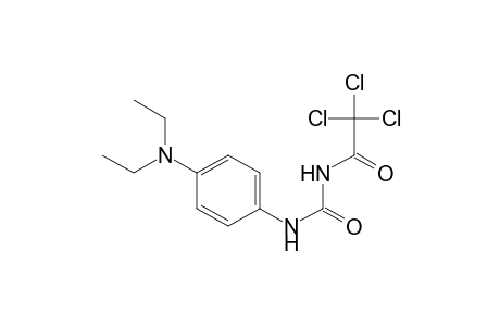 Acetamide, 2,2,2-trichloro-N-[[[4-(diethylamino)phenyl]amino]carbonyl]-