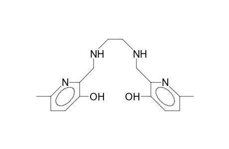 N,N'-Bis(3-hydroxy-6-methyl-2-pyridyl-methyl)-ethylenediamine