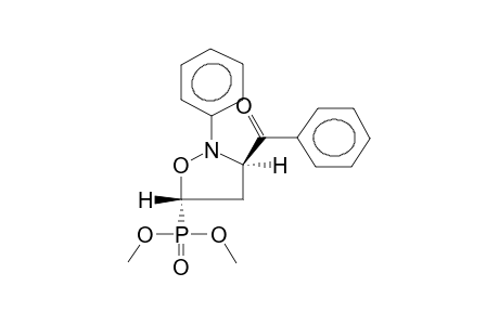 TRANS-2-PHENYL-3-BENZOYL-5-DIETHOXYPHOSPHORYLISOXAZOLIDINE