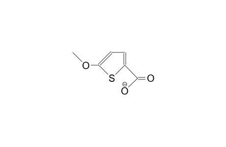 5-Methoxy-thiophene-2-carboxylic acid, anion