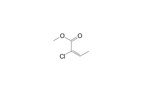 (E)-2-chloro-2-butenoic acid methyl ester