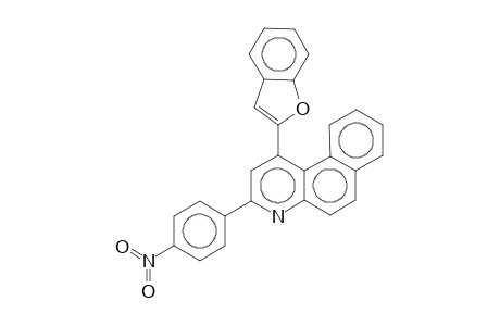 1-(1-Benzofuran-2-yl)-3-(4-nitrophenyl)benzo[f]quinoline