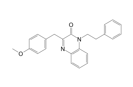 3-(p-methoxybenzyl)-1-phenethyl-2(1H)-quinoxalinone