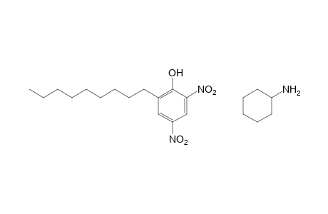 2,4-dinitro-6-nonylphenol, compound with cyclohexylamine (1:1)