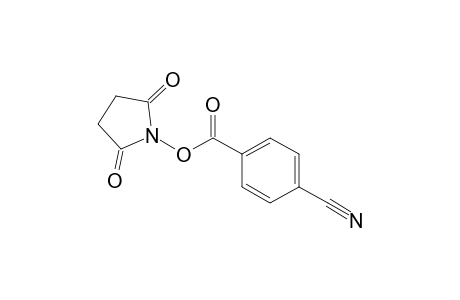 Benzonitrile, 4-[[(2.5-dioxo-1-pyrrolidinyl)oxy]carbonyl]-