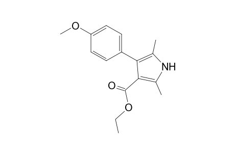 Ethyl 2,5-dimethyl-4-(4'-methoxyphenyl)-1H-pyrrole-3-carboxylate