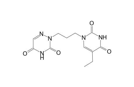 2-[3-(5-Ethyl-2,4-dioxo-3,4-dihydro-1(2H)-pyrimidinyl)propyl]-1,2,4-triazine-3,5(2H,4H)-dione