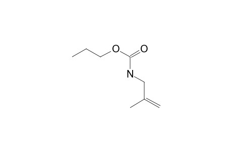 Carbonic acid, monoamide, N-methallyl-, propyl ester