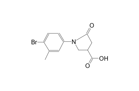 Pyrrolidine-3-carboxylic acid, N-(4-bromo-3-methylphenyl)-5-oxo-