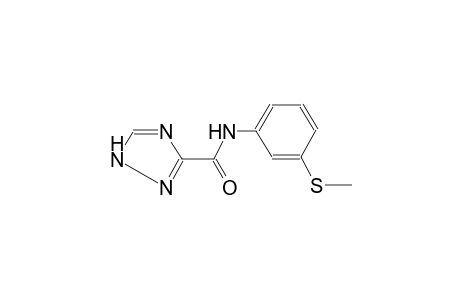 1H-1,2,4-triazole-3-carboxamide, N-[3-(methylthio)phenyl]-