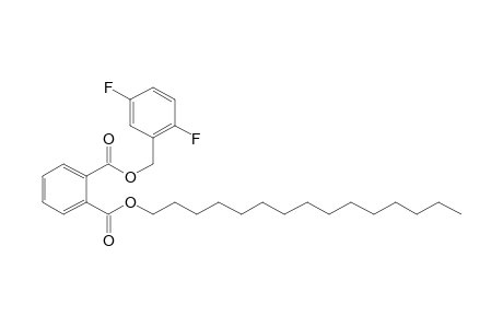 Phthalic acid, 2,5-difluorobenzyl pentadecyl ester