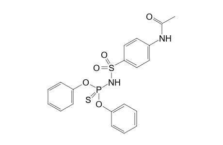 O,O-diphenyl 4-acetamidophenylsulfonylphosphoramidothioate