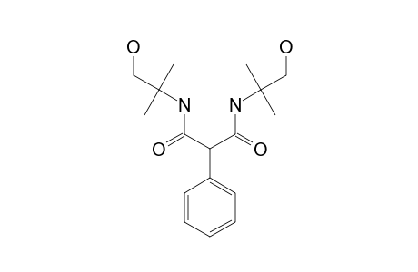 N,N'-BIS-(1-HYDROXY-2-METHYLPROPAN-2-YL)-2-PHENYL-MALONAMIDE