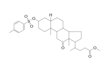 methyl (3alpha,5beta)-3-{[(4-methylphenyl)sulfonyl]oxy}-12-oxocholan-24-oate
