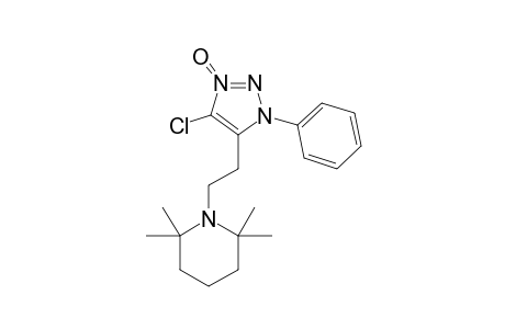 4-CHLORO-1-PHENYL-5-[2-(2,2,6,6-TETRAMETHYLPIPERIDINO)-ETHYL]-1H-1,2,3-TRIAZOLE-3-OXIDE