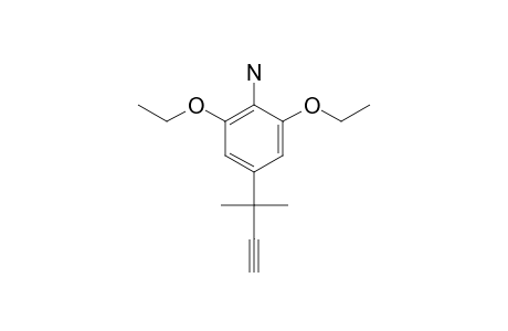 [4-(1,1-dimethylprop-2-ynyl)-2,6-diethoxy-phenyl]amine