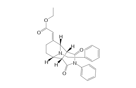 Ethyl (E,1RS,2RS,6SR,7RS)-(11-benzyl-3,5-dioxo-4-phenyl-4,11-diaza-tricyclo[5.3.1.0(2,6)]undec-8-ylidene)-acetate