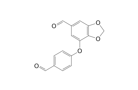3-(p-Formylphenoxy)-4,5-(methylenedioxy)-benzaldehyde