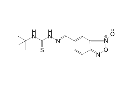Benzo[1,2,5]oxadiazol-5-carboxaldehyde 3-oxide, 4-tert-butyl-3-thiosemicarbazone
