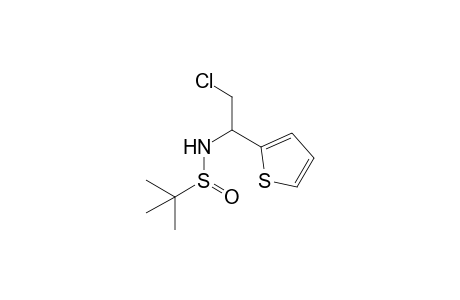 N-[2-Chloro-1-(thiophen-2-yl)ethyl]-tert-butanesulfinamide