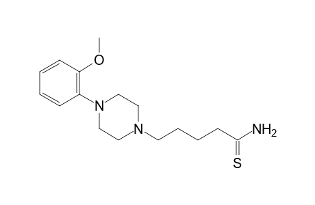 4-(2-Methoxyphenyl)-1-piperazinepentanethioamide