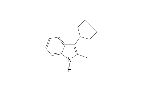 3-Cyclopentyl-2-methylindole