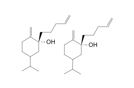 5-Isopropyl-2-methylidene-1-(pent-4'-enyl)cyclohexanol