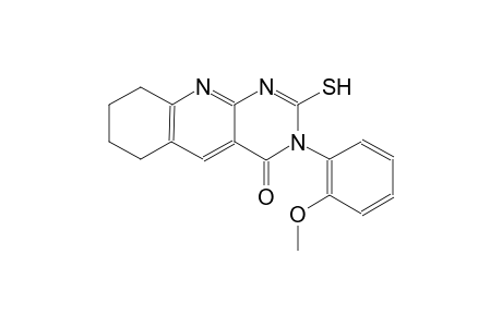 3-(2-methoxyphenyl)-2-sulfanyl-6,7,8,9-tetrahydropyrimido[4,5-b]quinolin-4(3H)-one