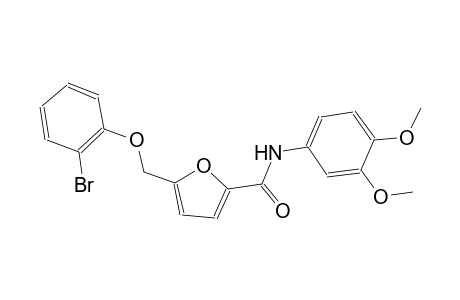 5-[(2-bromophenoxy)methyl]-N-(3,4-dimethoxyphenyl)-2-furamide