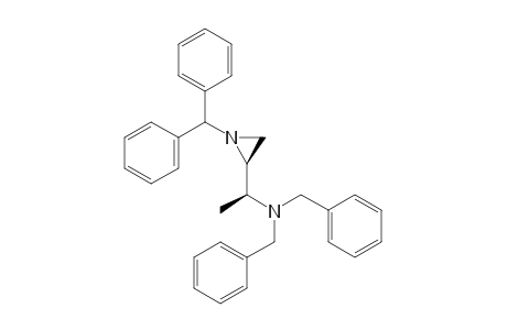 (1S)-1-[(2S)-1-(diphenylmethyl)-2-aziridinyl]-N,N-bis(phenylmethyl)ethanamine
