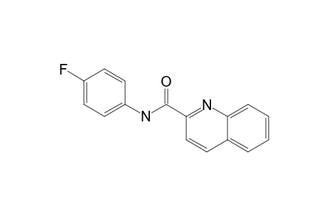 N-(4-FLUOROPHENYL)-QUINOLINE-2-CARBOXAMIDE