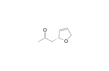 2-Propanone, 1-(2,5-dihydro-2-furanyl)-, (R)-