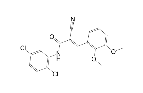 (2E)-2-cyano-N-(2,5-dichlorophenyl)-3-(2,3-dimethoxyphenyl)-2-propenamide