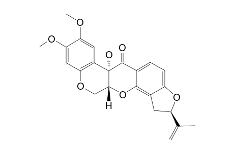 (6A-BETA,12A-BETA)-12A-HYDROXY-ROTENONE