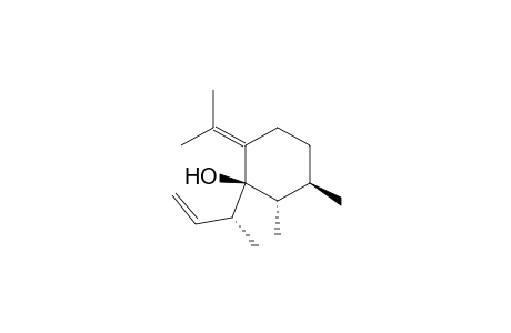 (1R,2S,3R)-1-[(2R)-but-3-en-2-yl]-2,3-dimethyl-6-propan-2-ylidene-1-cyclohexanol