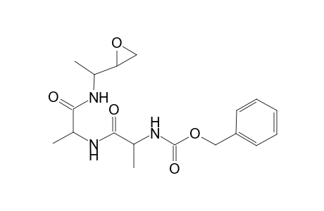Benzyloxycarbonyl-Ala-Ala-Ala-epoxide