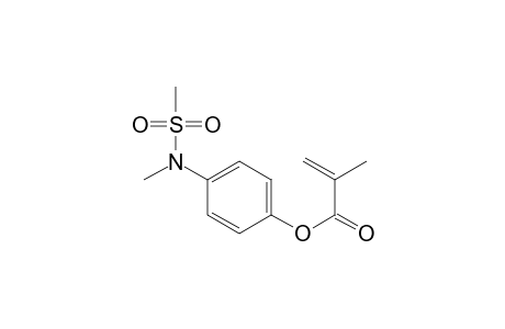 2-Propenoic acid, 2-methyl-, 4-[methyl(methylsulfonyl)amino]phenyl ester