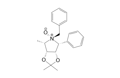 (3aS,4R,5S,6S,6aR)-2,2,6-trimethyl-5-oxidanidyl-4-phenyl-5-(phenylmethyl)-3a,4,6,6a-tetrahydro-[1,3]dioxolo[4,5-c]pyrrol-5-ium