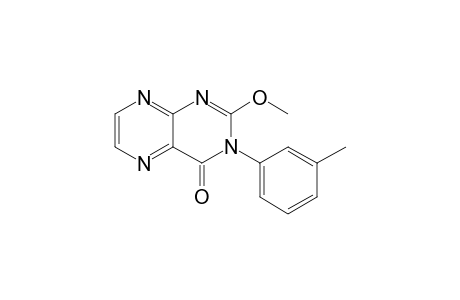 2-Methoxy-3-m-tolylpteridin-4(3H)-one