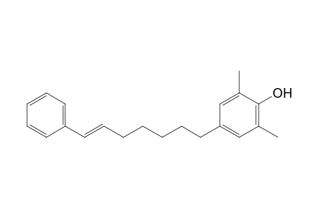 (E)-7-[3,5-Dimethyl-4-hydroxyphenyl]-1-phenyl-1-heptene