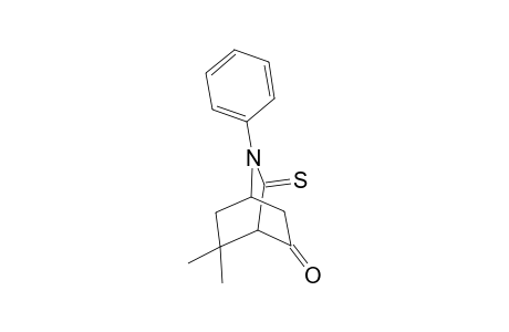 8,8-Dimethyl-2-phenyl-3-thioxo-2-azacyclo[2.2.2]octan-5-one