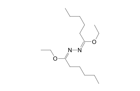 Hexanehydrazonic acid, N-(1-ethoxyhexylidene)-, ethyl ester