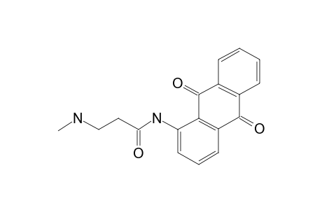 3-(Methylamine)-N-(9,10-dioxoanthracene-1-il)-propaneamide