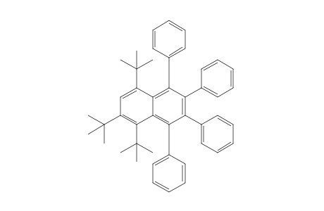 5,6,8-tris(t-Butyl)-1,2,3,4-tetraphenylnaphthalene