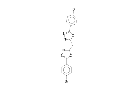 2,2'-Methylenebis[5-(4-bromophenyl)-1,3,4-oxadiazole]