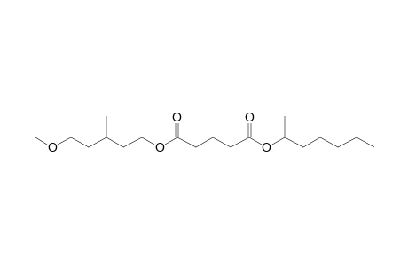 Glutaric acid, hept-2-yl 3-methyl-5-methoxypentyl ester