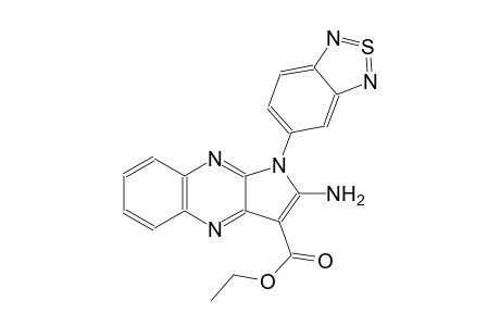 ethyl 2-amino-1-(benzo[c][1,2,5]thiadiazol-5-yl)-1H-pyrrolo[2,3-b]quinoxaline-3-carboxylate