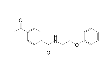 4-Acetyl-N-(2-phenoxyethyl)benzamide