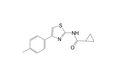 N-[4-(4-methylphenyl)-1,3-thiazol-2-yl]cyclopropanecarboxamide