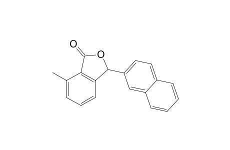 1(3H)-Isobenzofuranone, 7-methyl-3-(2-naphthalenyl)-